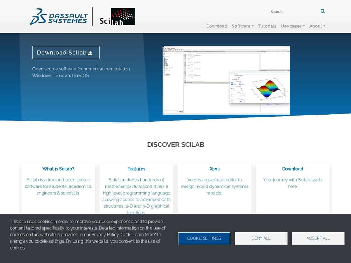 Logiciel de calcul Scilab
