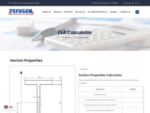 Section Properties Calculator