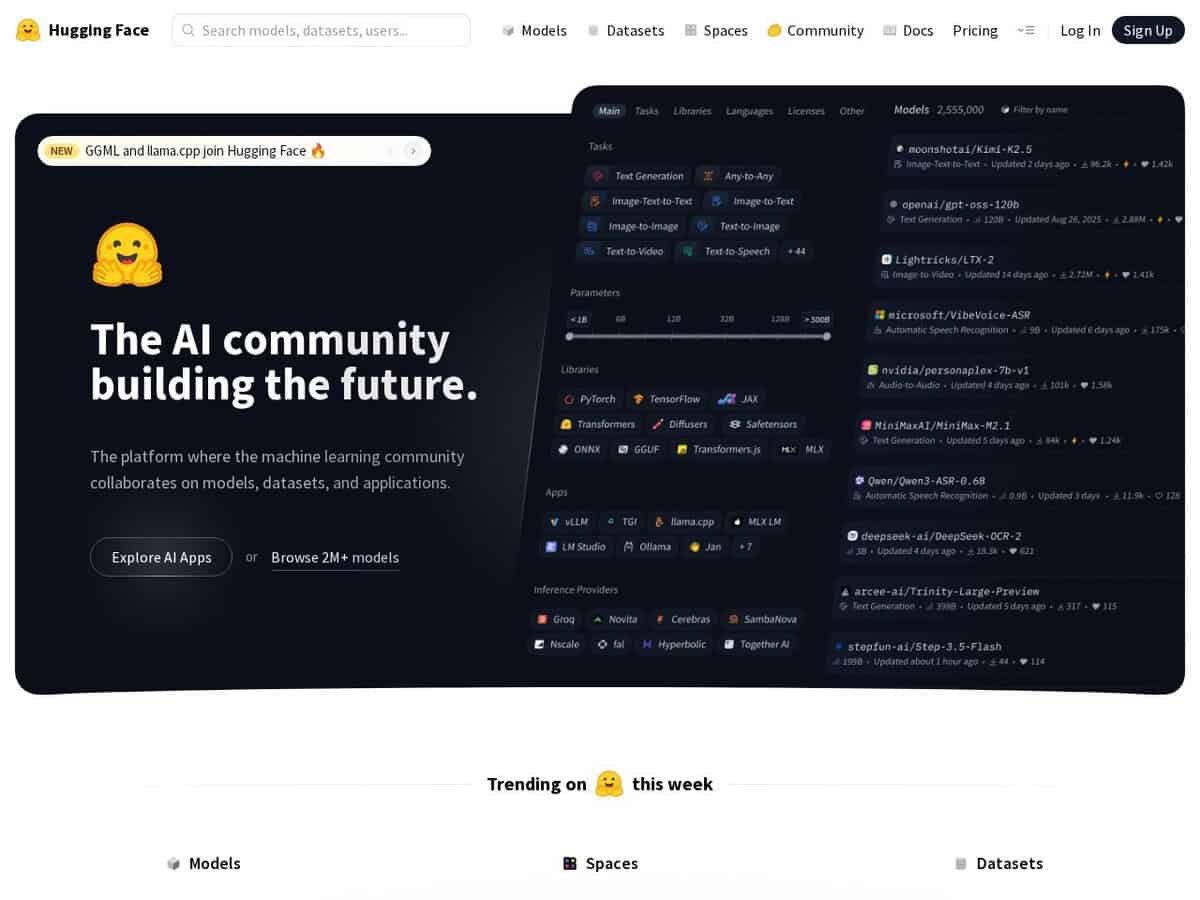 The Hugging Face AI Hub & Resources