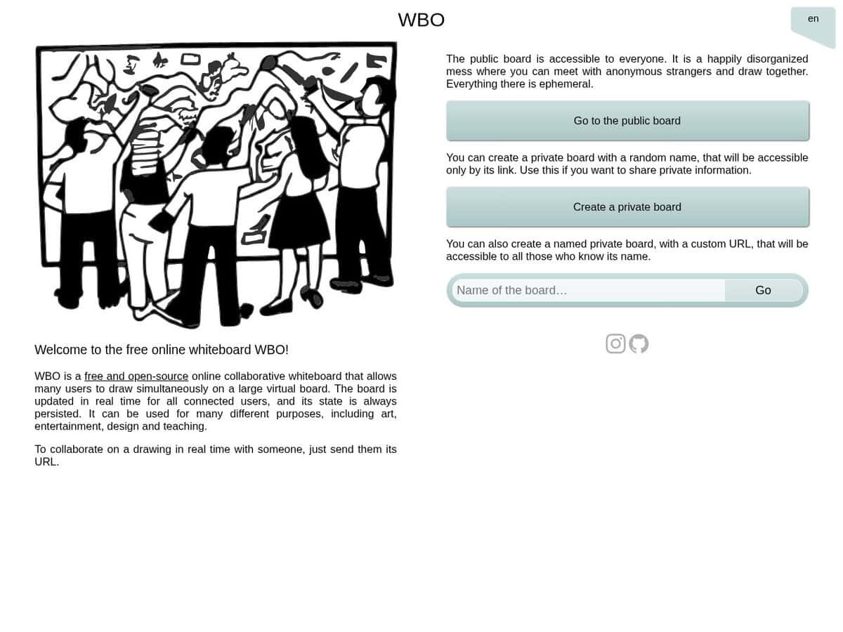 السبورة البيضاء الإلكترونية لمنظمة WBO