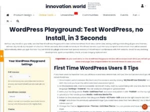 WordPress Playground