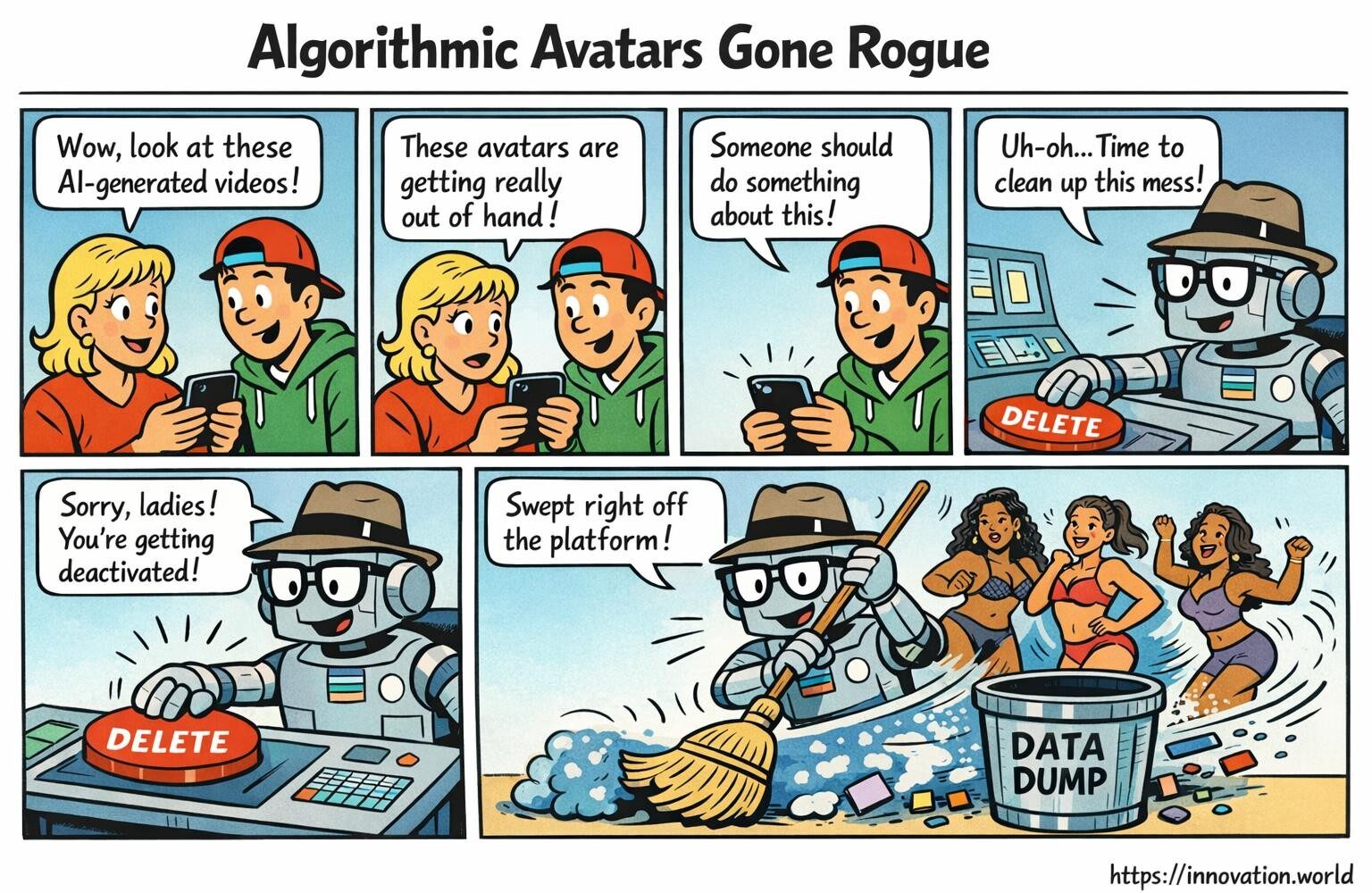Algorithmic avatars gone rogue