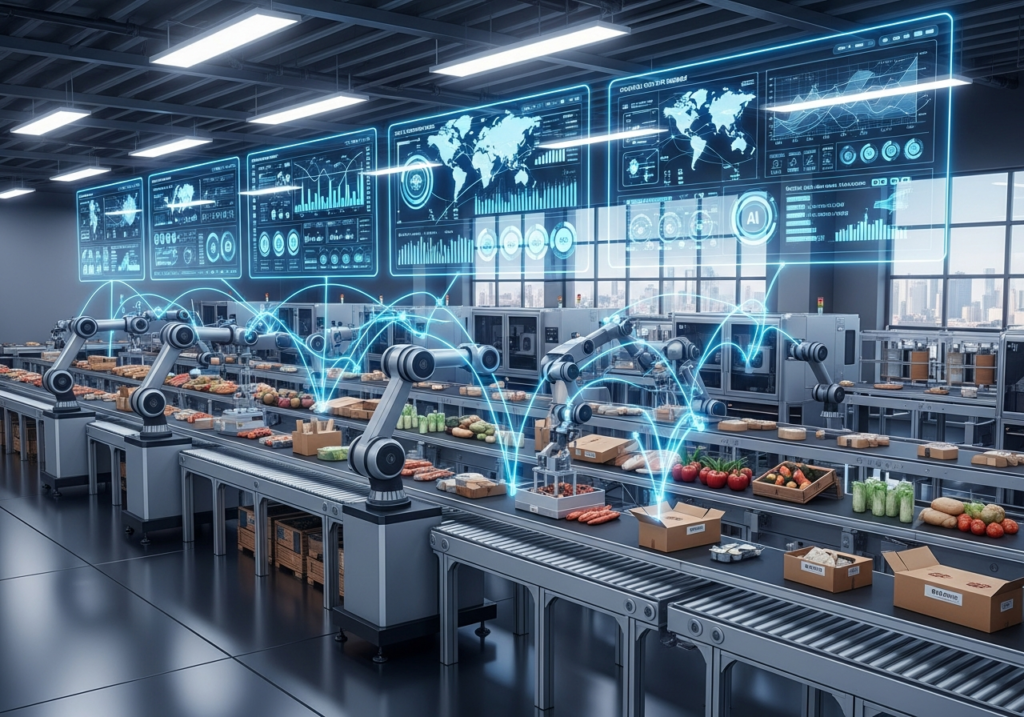 Automated Food Supply Dynamics