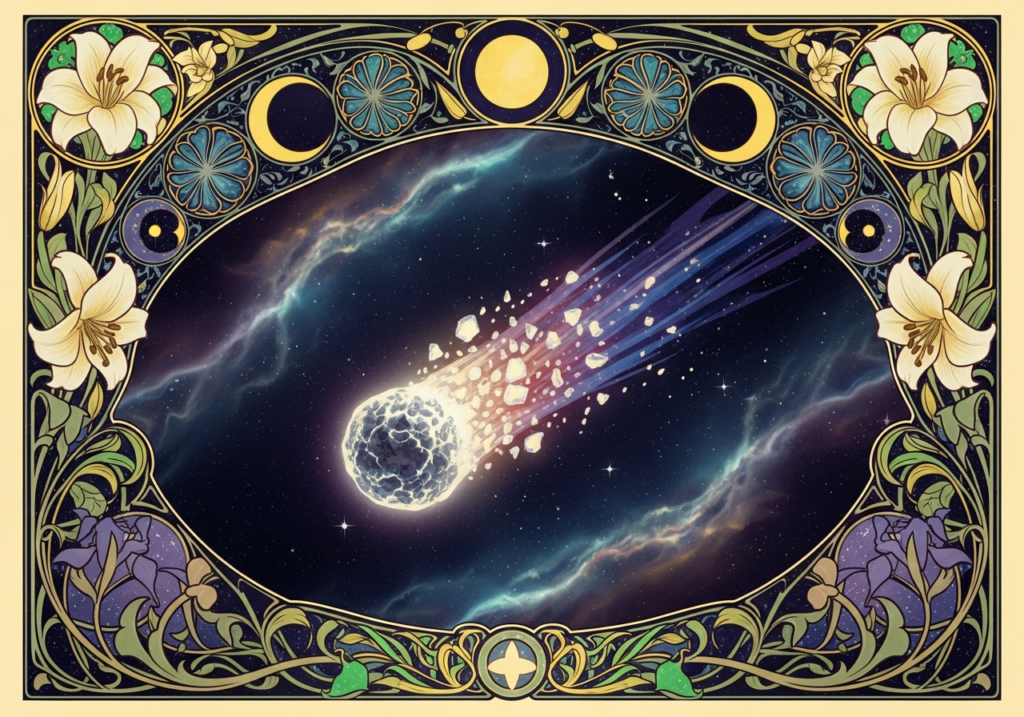 Celestial Fragments in Motion