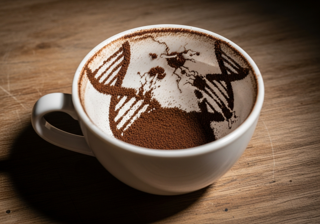 Coffee Grounds of Human Evolution