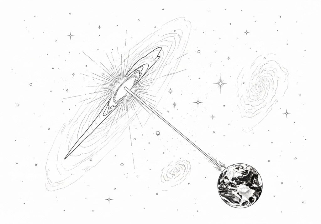 Distant Cosmic Energy Source