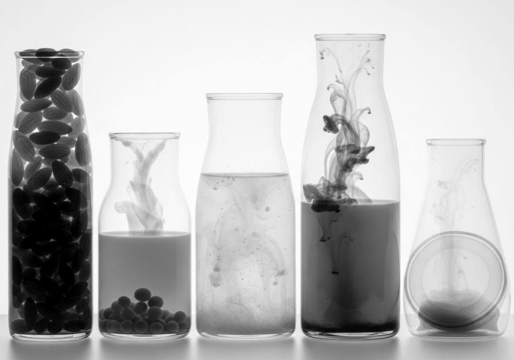 Fluid Dynamics of Plant-based Milks