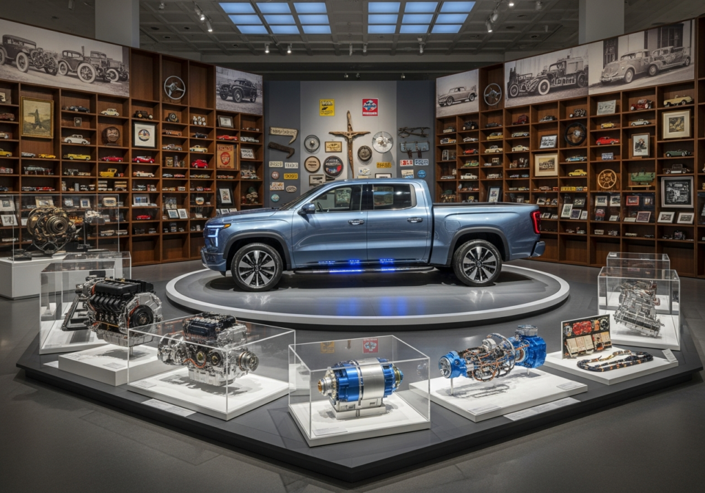 Innovative Hybrid Truck Display
