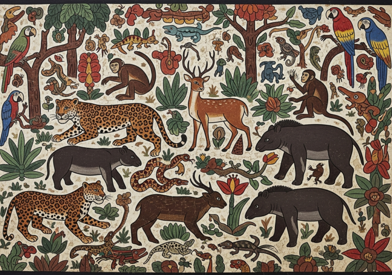 Mammals in a Colorful World