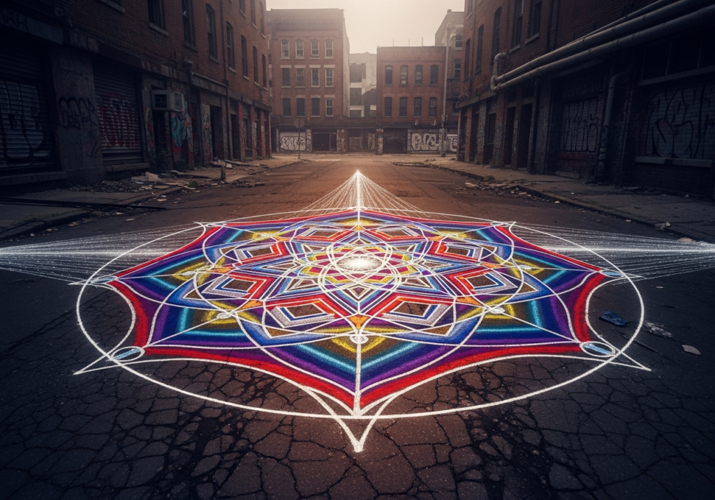Mandala of Antimatter Transport
