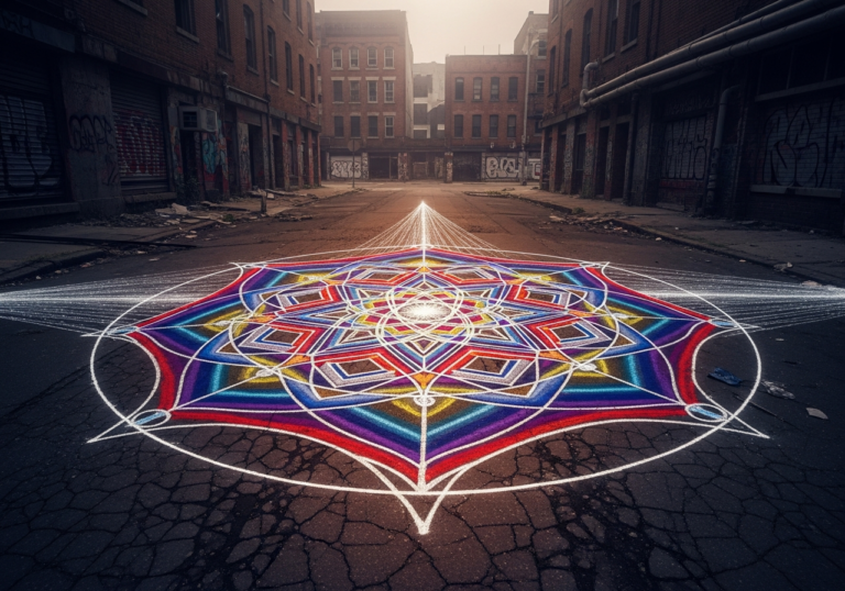 Mandala of Antimatter Transport