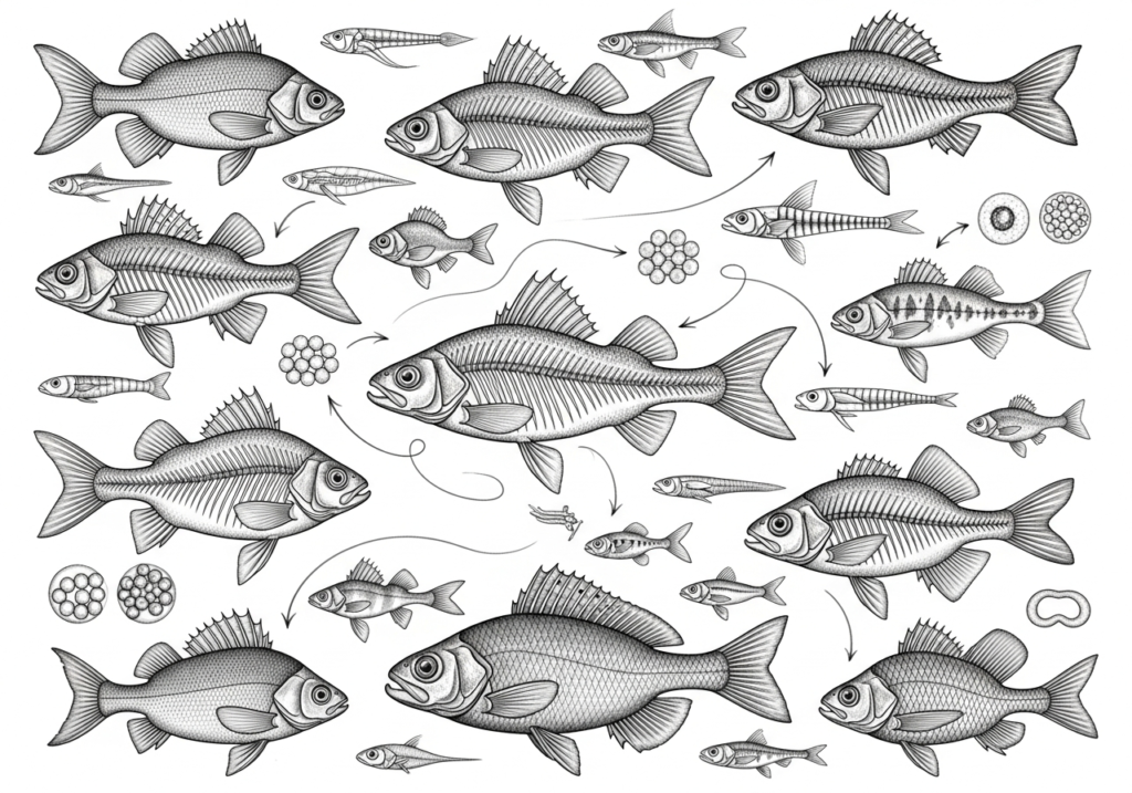 Sketching Migratory Fish Conservation