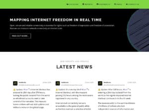 Rapports quotidiens de Netblocks sur la connectivité Internet