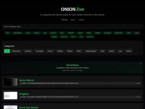 Onion.live ダークネット検索