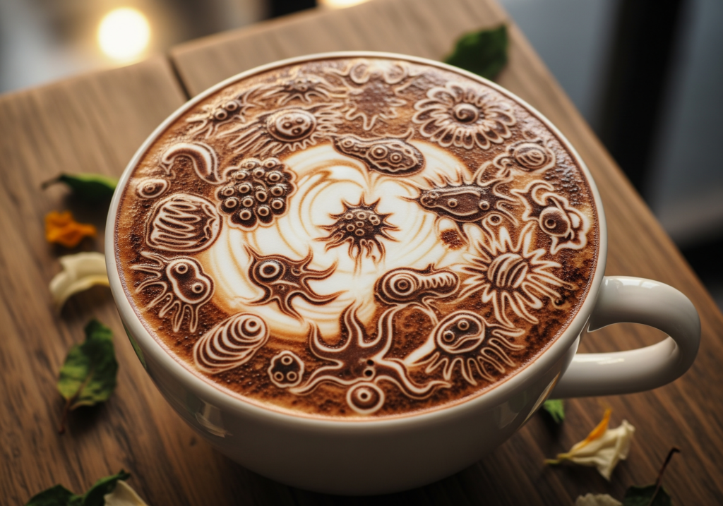 Ancient Life in a Coffee Cup