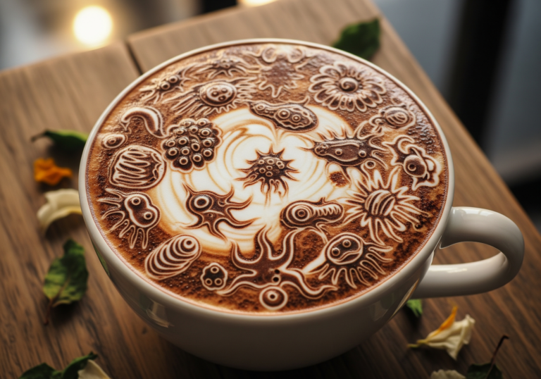 Ancient Life in a Coffee Cup