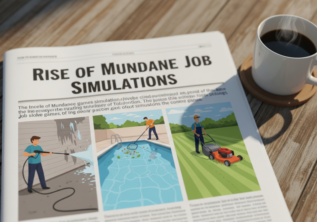 Celebrating Mundane Job Simulations