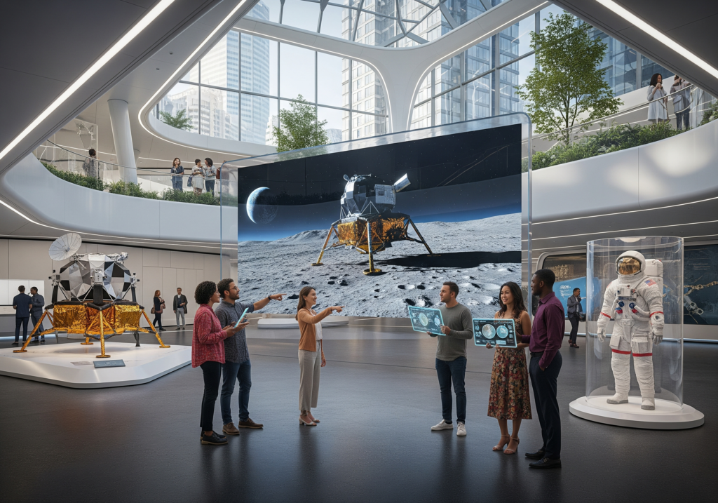 Community Embracing Lunar Exploration