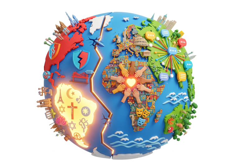 Continents of Conflict and Faith