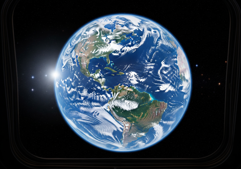 Earth from the Cosmic Frontier