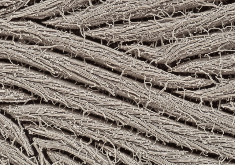 Microscopic Vegan Leather Analysis