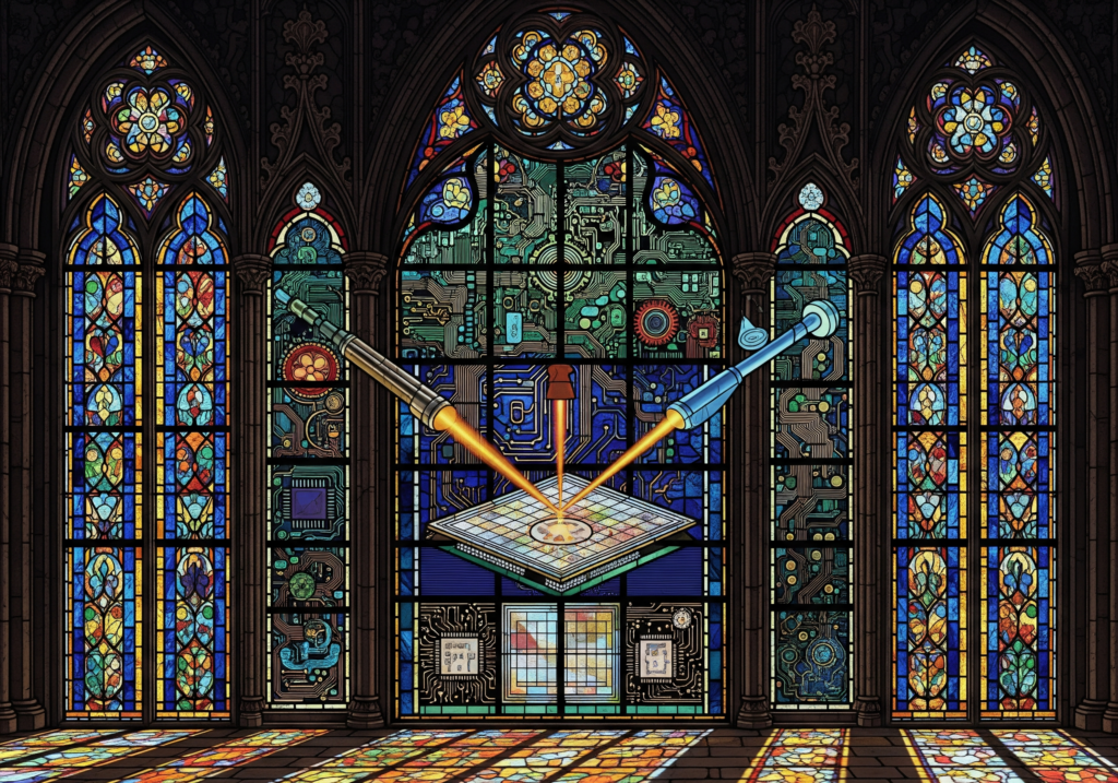 Spectroscopy in Sacred Light