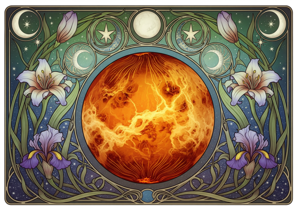 Celestial Patterns of Venus