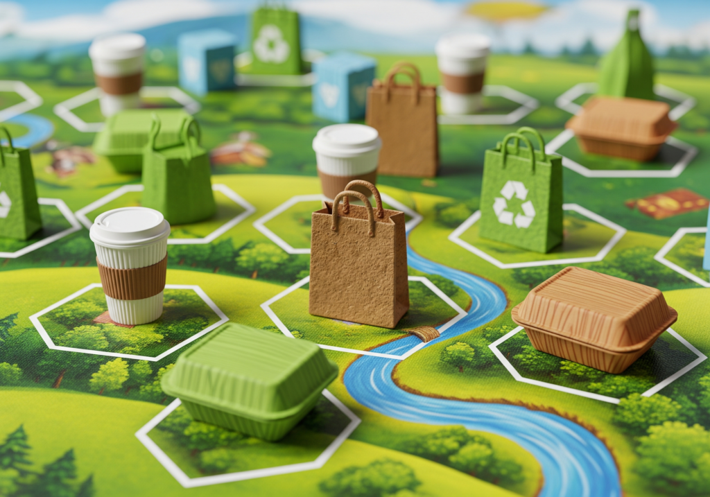 Eco-Friendly Packaging Board Game