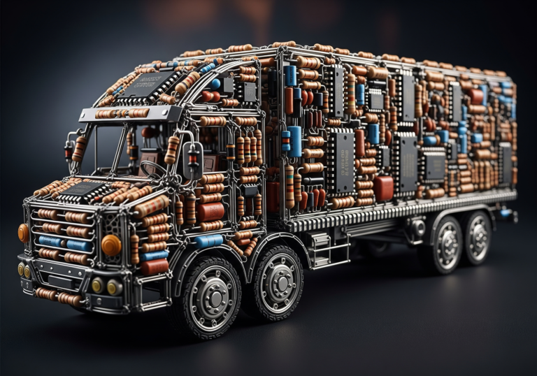 Electric Truck in Components