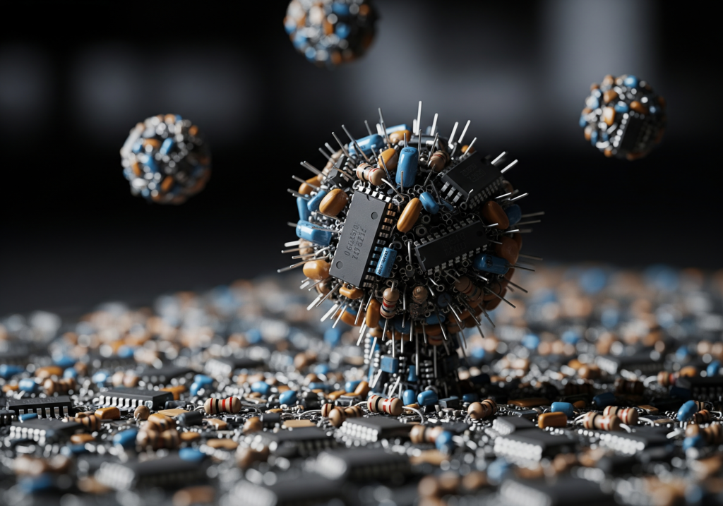 Electronic Particles of Destruction