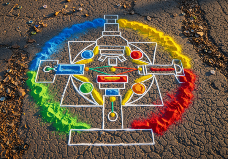 Geometric Luminescence in Urban Space