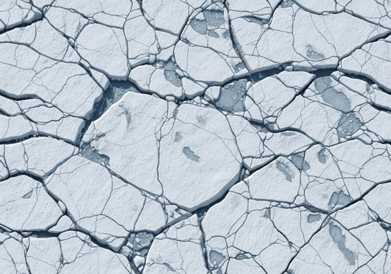 Melting Ice Patterns