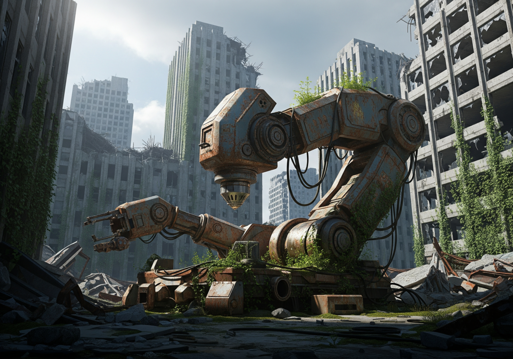 Reclaimed Technology in Ruins