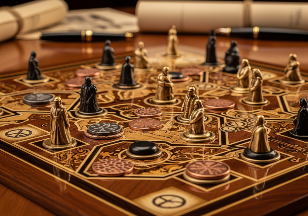 Strategic Peace Negotiation Game
