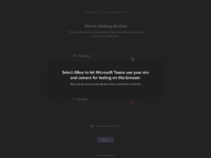 MS Teams Audio & Camera Tester