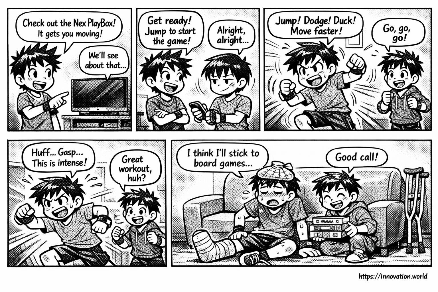 Jump, Dodge, Repeat: Living Room Olympics