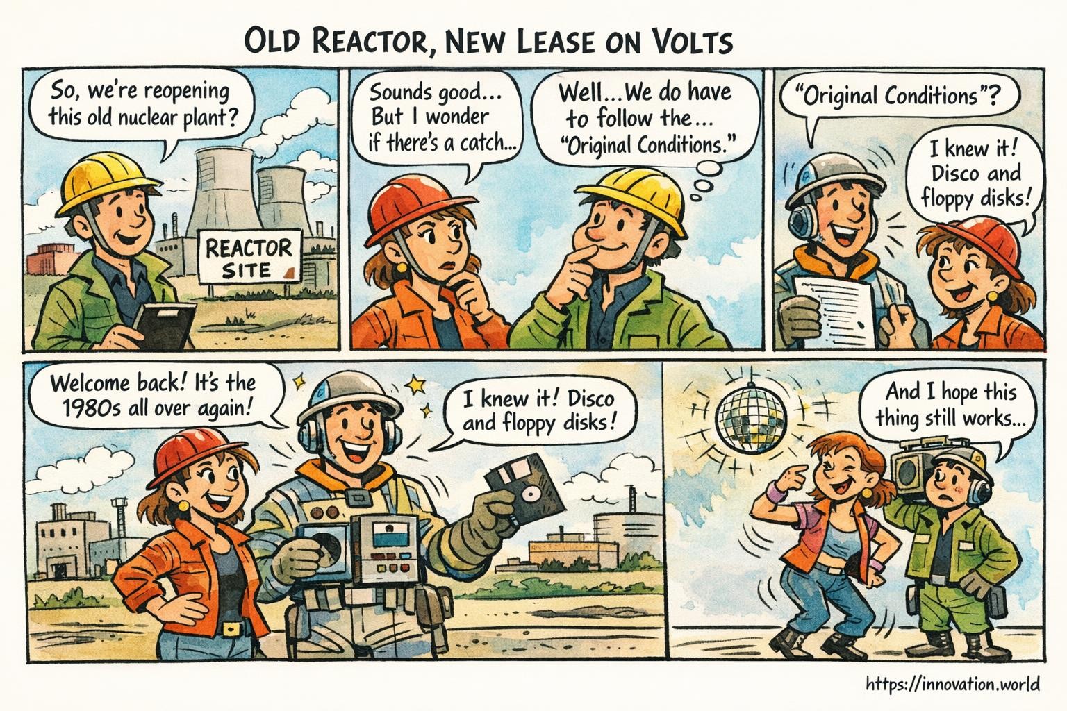 Old Reactor, New Lease on Volts