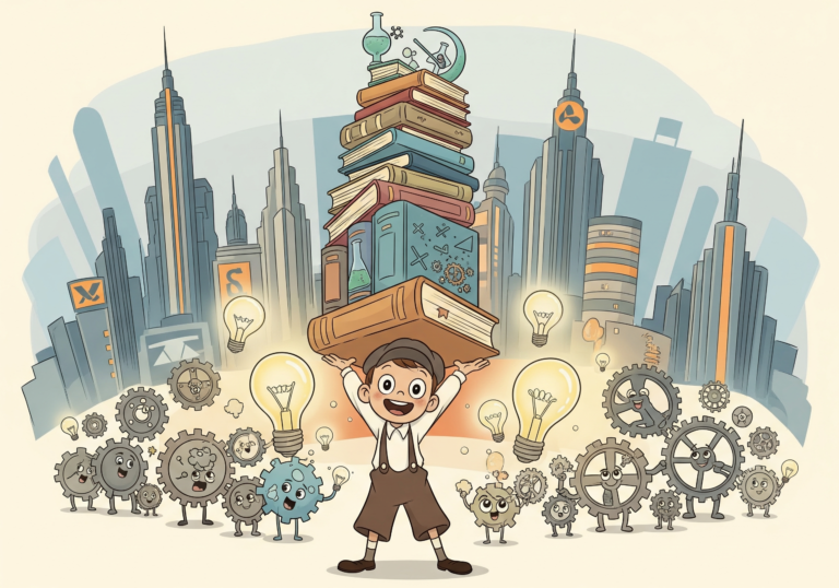 Childhood curiosity in tech race