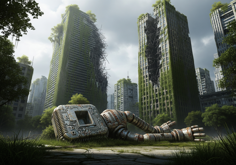Nature's reclamation of technology