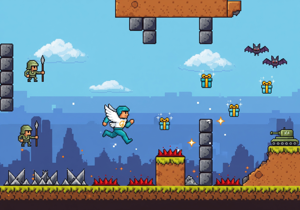 Pixelated Peace Pursuit
