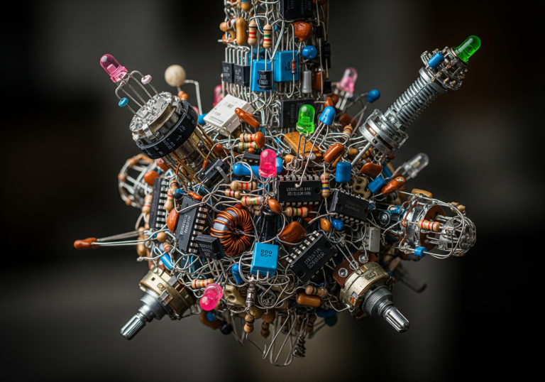 Sculpted Electronics in Motion