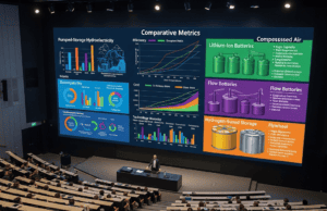centrales hydroélectriques à stockage par pompage