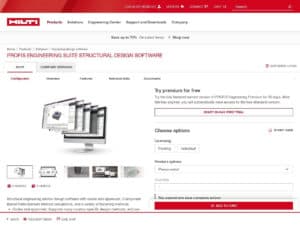 Hilti profis anchoring software