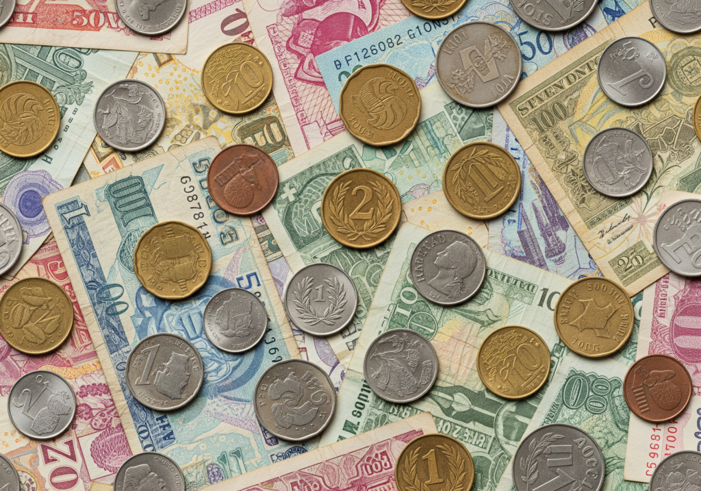 Currency Material Mosaic