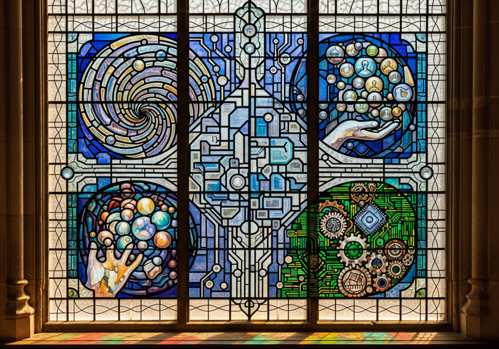 Digital Reflections in Glass