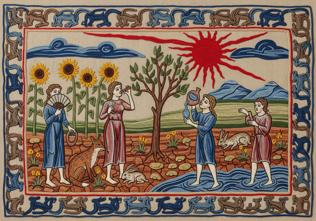 Heatwave's Impact in Embroidery