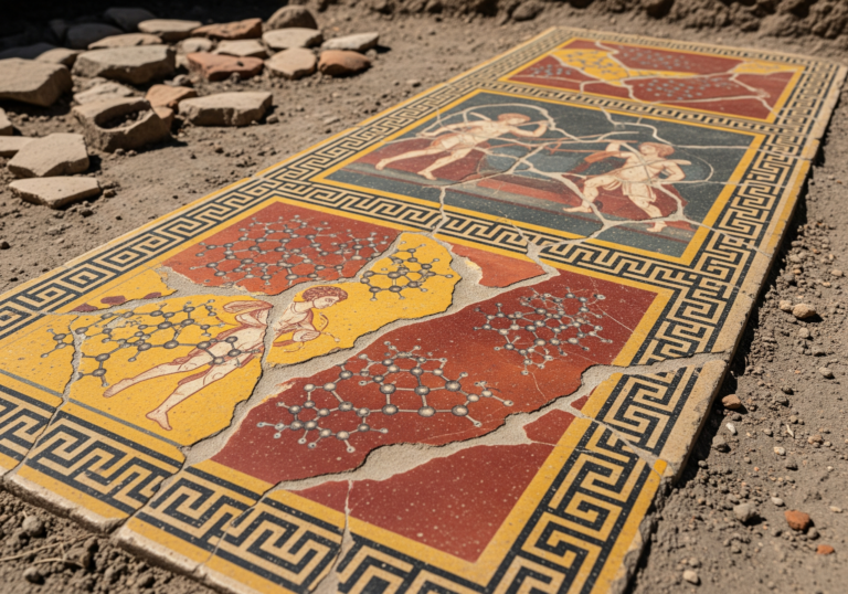 Molecular Bonds in Ancient Light